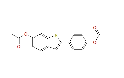 2-[4-(乙酰氧基)苯基]苯并[B]噻吩-6-醇乙酸酯 84449-63-8