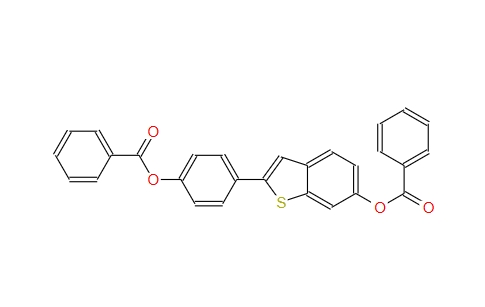 2-[4-(苯甲酰基氧基)苯基]苯并[B]噻吩-6-醇 6-苯甲酸酯 84449-64-9