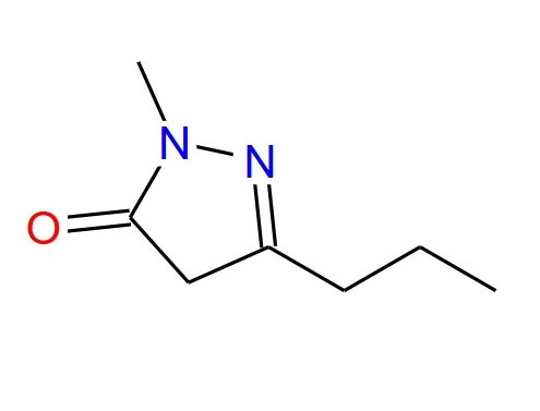 1-甲基-3-正-丙基-2-吡唑啉-5-酮 31272-04-5