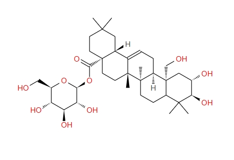 (2ALPHA,3BETA,19ALPHA)-2,3,19-三羟基齐墩果-12-烯-28-羧酸 BETA-D-吡喃葡萄糖基酯 31297-79-7