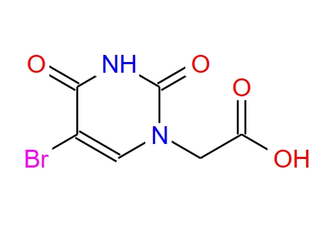 (5-溴-2,4-二氧代-3,4-二氢嘧啶-1(2H)-基)乙酸 31385-63-4