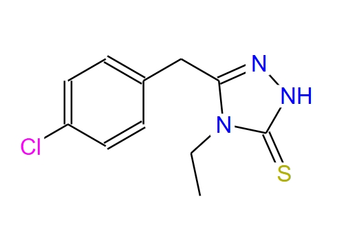 5-(4-氯苄基)-4-乙基-2H-1,2,4-三唑-3-硫酮 31405-23-9