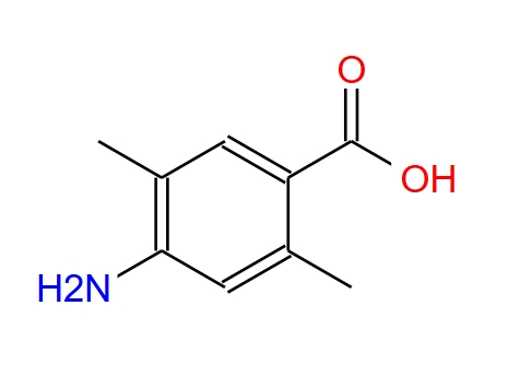 2,5-二甲基-4-氨基苯甲酸 21339-73-1