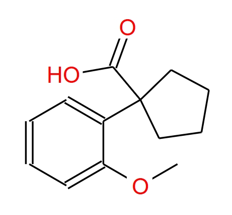 1-(2-甲氧基苯基)环戊烷甲酸 74316-88-4