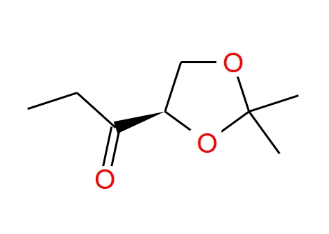 (R)-1-(2,2-二甲基-1,3-二氧戊环-4-基)丙-1-酮 74334-84-2