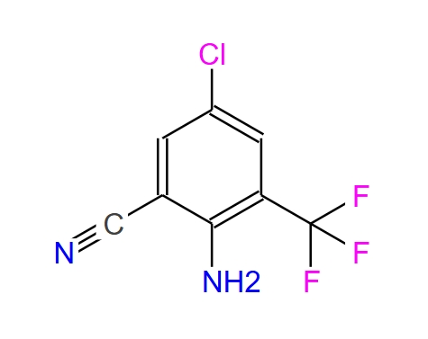2-氨基-5-氯-3-三氟甲基苯腈 74396-76-2