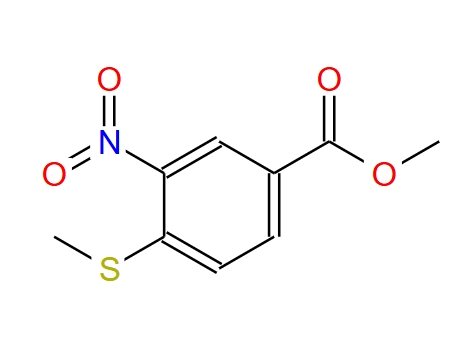 4-(甲硫基)-3-硝基苯甲酸甲酯 51919-71-2
