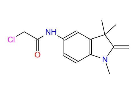 5-氯乙酰氨基-2-亚甲基-1,3,3-三甲基吲哚