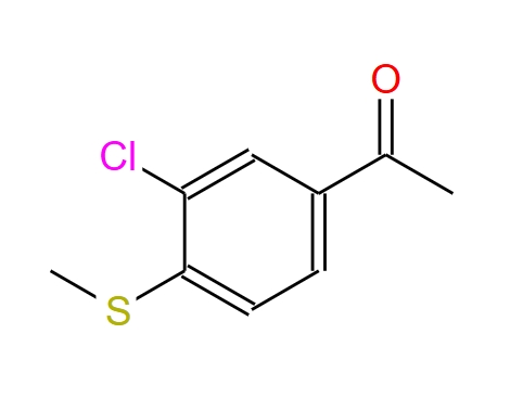1-(3-氯-4-(甲硫基)苯基)乙-1-酮 32467-66-6