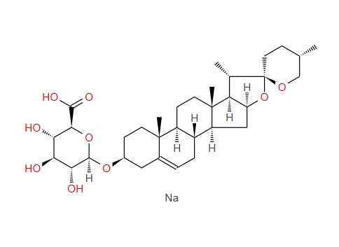 薯蓣皂苷元-3-O-Β-D-葡萄糖醛酸钠 32471-99-1