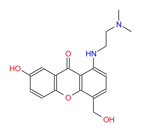 1-((2-(二甲基氨基)乙基)氨基)-7-羟基-4-(羟甲基)-9H-呫吨-9-酮 86455-98-3