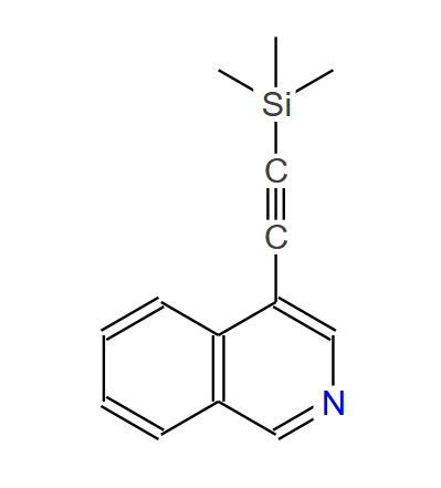 4-((三甲基甲硅烷基)乙炔基)异喹啉 86549-28-2
