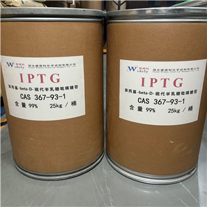异丙基-beta-D-硫代半乳糖吡喃糖苷   IPTG  100克/瓶  500克/瓶  1kg/瓶  25kg/桶