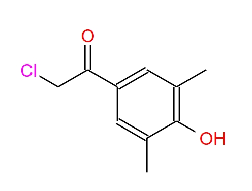 2-氯-1-(4-羟基-3,5-二甲基苯基)乙-1-酮 40943-25-7