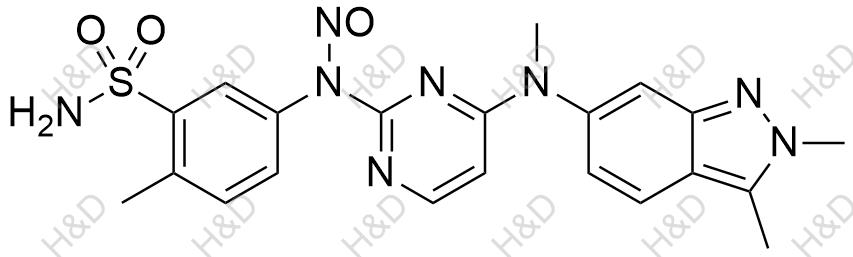 N-亚硝基帕唑帕尼