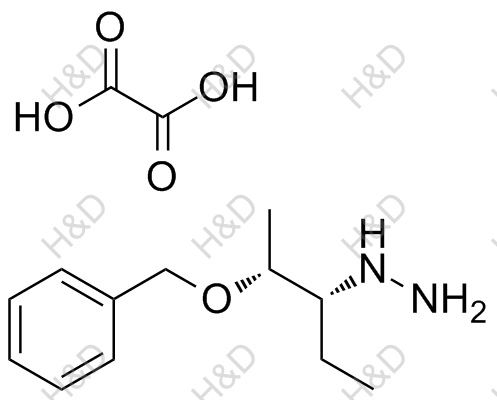 ((2R,3R)-2-(benzyloxy)pentan-3-yl)hydrazine oxalate	泊沙康唑杂质85草酸盐	