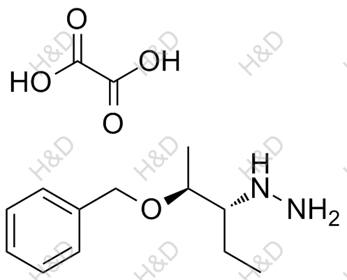 ((2S,3R)-2-(benzyloxy)pentan-3-yl)hydrazine oxalate	泊沙康唑杂质86草酸盐