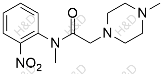 N-methyl-2-(4-methylpiperazin-1-yl)-N-(2-nitrophenyl)acetamide	尼达尼布杂质46	