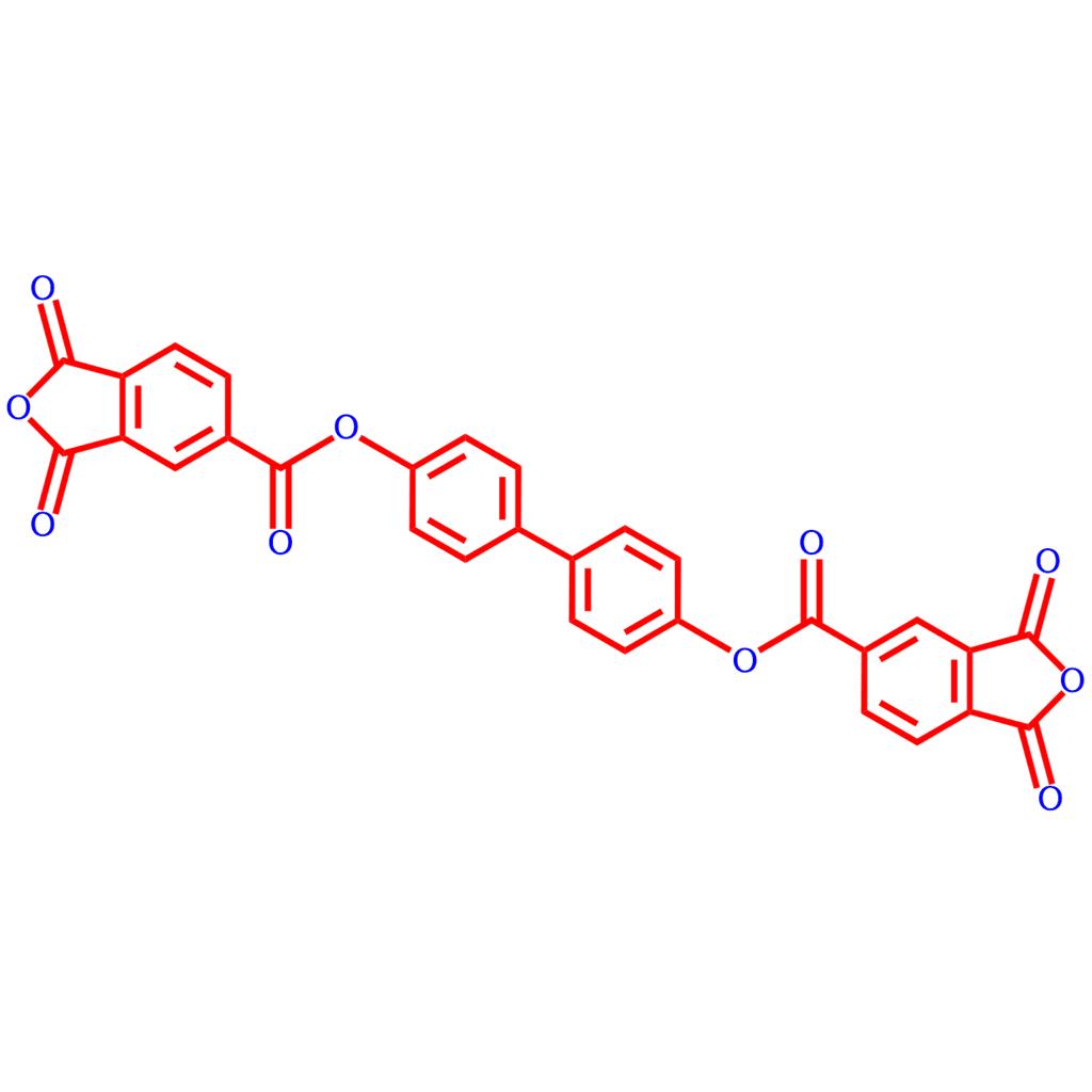 对-亚联苯基-双苯偏三酸酯二酐 10340-81-5