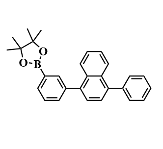 4,4,5,5-四甲基-2-[3-（4-苯基-1-萘基）苯基]-1,3,2-二氧杂硼烷 2757253-58-8