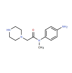 N-(4-氨基苯基)-N-甲基-2-(哌嗪-1-基)乙酰胺