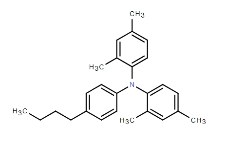 Benzenamine, N-(4-butylphenyl)-N-(2,4-dimethylphenyl)-2,4-dimethyl-