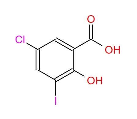 5-氯-2-羟基-3-碘苯甲酸 4068-57-9