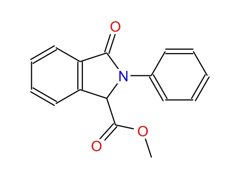 3-氧代-2-苯基异吲哚啉-1-甲酸甲酯 60651-98-1