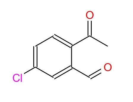 2-乙酰基-5-氯苯甲醛 61077-07-4