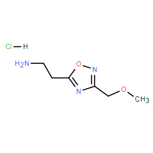 2-(3-(甲氧基甲基)-1,2,4-恶二唑-5-基)乙胺盐酸盐