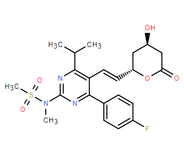 N-(4-(4-氟苯基)-5-((E)-2-((2S,4R)-4-羟基-6-氧代四氢-2H-吡喃-2-基)乙烯基)-6-异丙基嘧啶-2-基)-N-甲基甲磺酰胺