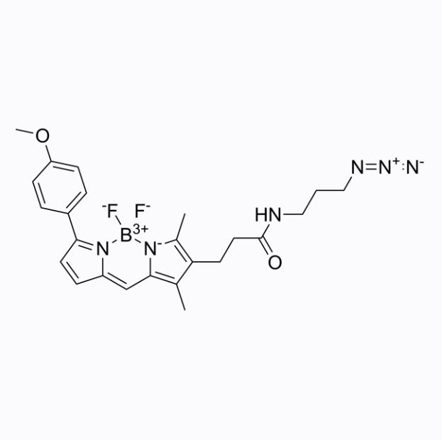 氟化硼二吡咯TMR叠氮，BDP TMR N3具有良好的量子产率和光稳定性