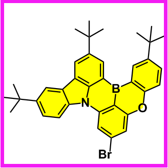 7-溴-2,11,14-三叔丁基-5-氧杂-8b-氮杂-15b-硼苯并[a]萘并[1,2,3-hi]亚乙基 3026251-56-6