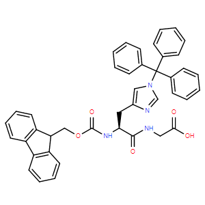 Na-(((9H-芴-9-基)甲氧基)羰基)-N-三苯甲基-L-组氨酰甘氨酸