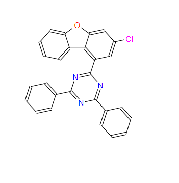 2-(3-氯 -1-二苯并呋喃基) -4,6-二苯基 -1,3,5-三嗪；2247123-78-8；2-(3-chlorodibenzo[b,d]furan-1-yl)-4,6-diphenyl-1,3,5-triazine
