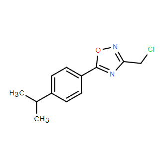 3-(氯甲基)-5-(4-异丙基苯基)-1,2,4-恶二唑