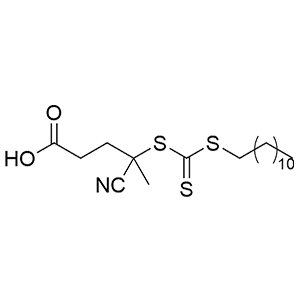 4-氰基-4-[[(十二烷硫基)硫酮甲基]硫基]戊酸 870196-80-8  RAFT试剂