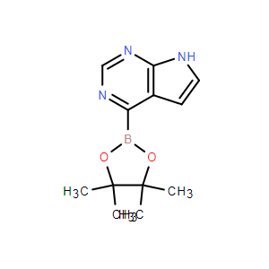 4-(4,4,5,5-四甲基-1,3,2-二氧硼杂环戊烷-2-基)-7H-吡咯并[2,3-d]嘧啶