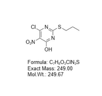 6-氯-5-硝基-2-(丙硫基)嘧啶-4-醇(MDIP-6)