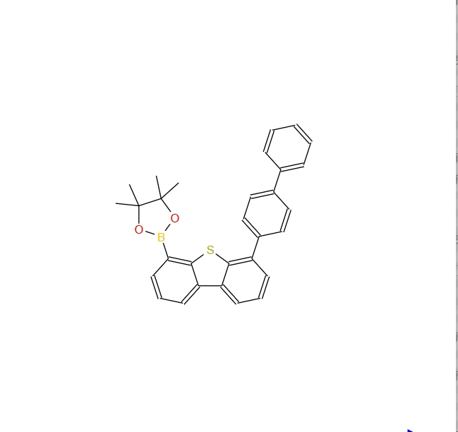 6-(1,1'-联苯-4-基)二苯并噻吩-4-硼酸频那醇酯