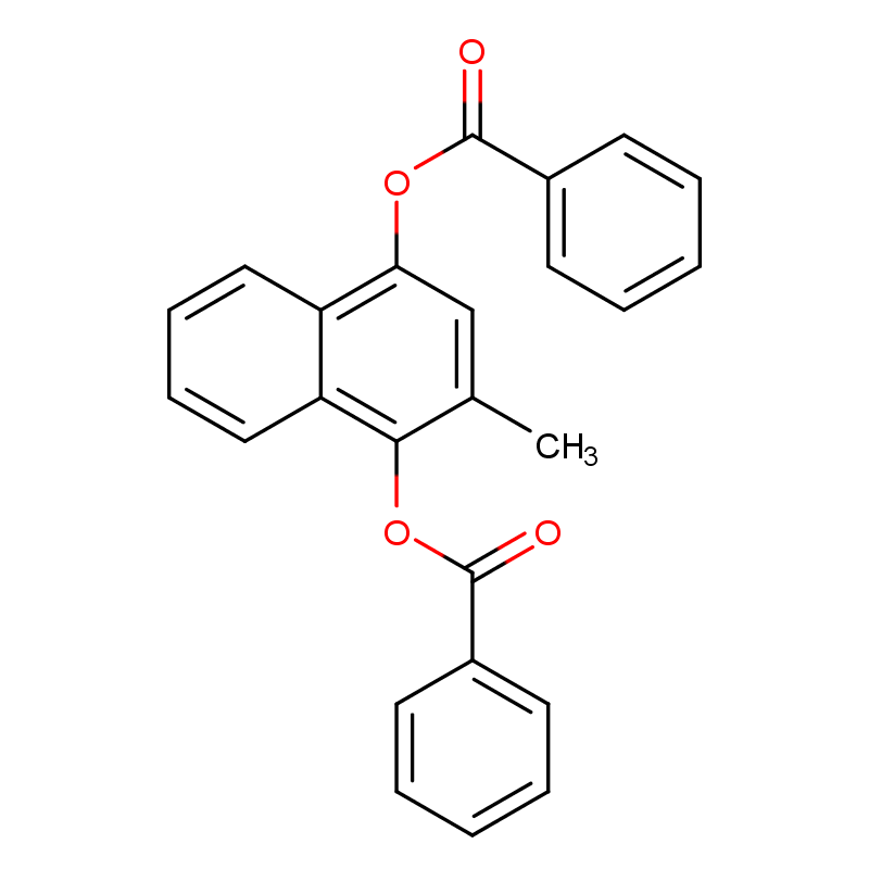 (4-benzoyloxy-3-methylnaphthalen-1-yl) benzoate