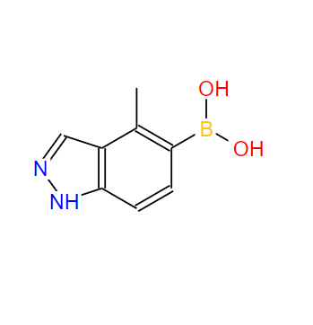 1245816-09-4；4-甲基-1H-吲唑-5-基-5-硼酸；(4-Methyl-1H-indazol-5-yl)boronic acid