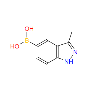 1245816-25-4；B-(3-甲基-1H-吲唑-5-基)硼酸；3-methyl-1H-indazol-5-ylboronic acid