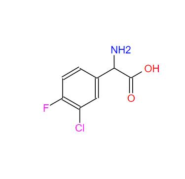 261762-99-6；3 -氯-4氟-DL -苯甘氨酸；3-CHLORO-4-FLUORO-DL-PHENYLGLYCINE