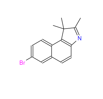 879713-65-2;7-溴-1,1,2-三甲基-1H-苯并[e]吲哚;7-bromo-1,1,2-trimethyl-1H-benzo[e]indole