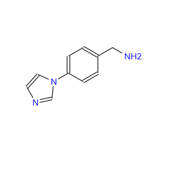 65113-25-9;4-(1-咪唑基)苯甲胺;1-[4-(1H-Imidazol-1-yl)phenyl]methanamine