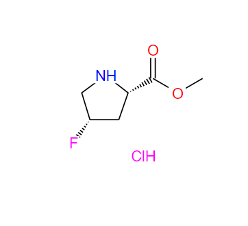58281-79-1；(4S)-4-氟-L-脯氨酸甲酯盐酸盐；(2S,4S)-4-FLUORO-2-METHOXYCARBONYL-PYRROLIDINE HCL