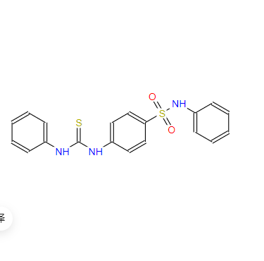 245342-14-7；N-苯基-4-(3-苯基硫代脲基)苯磺酰胺；N-PHENYL-4-[[(PHENYLAMINO)THIOXOMETHYL]AMINO]-BENZENESULFONAMIDE