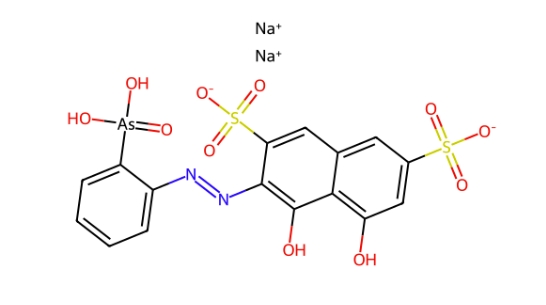 偶氮砷 3547-38-4 Arsenazo I Hydrate