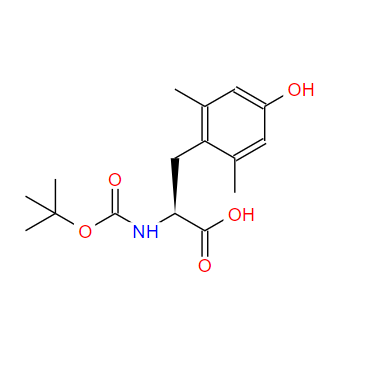 99953-00-1；(S)-2-(N-BOC-氨基)-3-(4-羟基-2,6-二甲基苯基)丙酸；L-TYROSINE, N[(1,1-DIMETHYLETHOXY) CARBONYL] -2,6